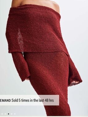 Meshki Boucle Maxi Dress